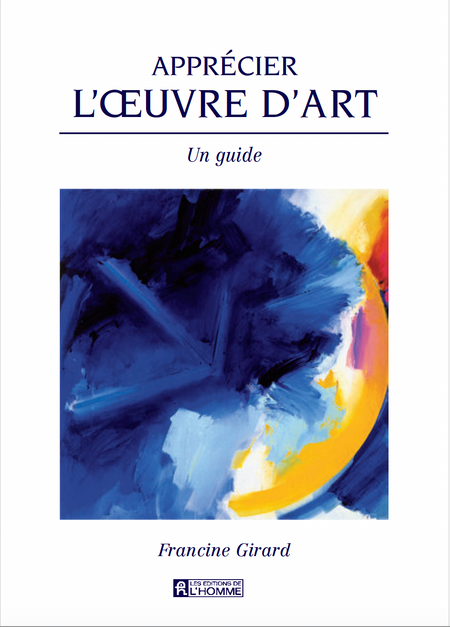 Qu'est-ce que l'art? À quoi sert-il? De Rembrandt à Cézanne, de Picasso à Riopelle, l'art fascine et déconcerte. Ce guide, accessible à tous, suggère des approches pour apprivoiser l'art: aller à sa rencontre et, peut-être, se laisser séduire. Art figuratif ou art abstrait, peinture ou sculpture, l'auteur examine le contenu des œuvres, en scrute l'aspect formel avant de s'interroger sur leur signification. Mais avant tout, elle veut amener le spectateur à entrer en contact avec les œuvres, à jouir de l'art.