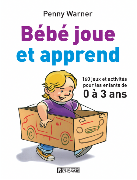 Puisque les tout-petits apprennent surtout en s'amusant, pourquoi ne pas vous prêter au jeu et profiter de chaque instant avec votre bébé pour l'aider à bien grandir? Pour l'accompagner au mieux dans son développement moteur, physique et cognitif, ce livre vous propose une multitude d'activités à réaliser seul avec votre enfant, en groupe ou en famille.

Vous y trouverez, catégorisées selon l'âge visé, des idées simples et efficaces pour encourager votre enfant à explorer le monde qui l'entoure et favoriser l'éveil de ses sens. Pour chacune d'elles sont indiquées les variantes possibles, les mises en garde pour assurer un environnement d'apprentissage sécuritaire ainsi que les capacités pouvant être développées.