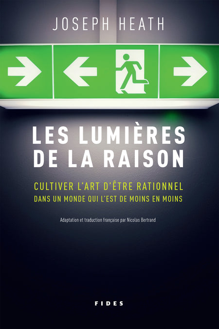 En cette ère où la raison est malmenée de toutes parts, le philosophe canadien Joseph Heath s’intéresse au préoccupant déclin de la rationalité dans notre société.

Dans Les lumières de la raison , traduction et adaptation française de Enlightenment 2.0, l’auteur, s’appuyant sur des décennies de recherche en psychologie cognitive , montre d’abord que la raison n’est pas aussi puissante et parfaite que l’imaginaient les philosophes des Lumières.

En effet, notre esprit, quoique rationnel, fonctionne surtout en s’appuyant sur l’intuition. Ce que la psychologie nous enseigne, au fur et à mesure qu’elle comprend mieux à quel point nous sommes trompés par les biais cognitifs que produit notre pensée intuitive, c’est à quel point il est difficile d’être rationnel, à quel point une telle pensée est exigeante, demande des efforts.

Comme le constate Joseph Heath, nous vivons dans un monde de plus en plus hostile à l’exercice de la raison. Ce déclin de la rationalité s’observe dans toutes les sphères d’activités de la société, de nos décisions d’achat au supermarché à notre utilisation des médias sociaux, en passant par le déni de la science et le climatoscepticisme.

La vitesse à laquelle l’information circule, le manque de temps pour prendre le recul nécessaire afin de prendre des décisions éclairées, la recherche du clip, du clic pervertissent aussi l’arène journalistique et politique.

Comment est-il possible, dans ce contexte, de retrouver la raison, de revenir à des discussions politiques plus posées, à des décisions gouvernementales plus mûries, comment encourager les citoyens et les institutions à demeurer rationnels, voire à le devenir davantage ? Au fil des chapitres, l’auteur nous invite à nous questionner sur la société qui est la nôtre, et sur celle que nous voulons qu’elle devienne.
