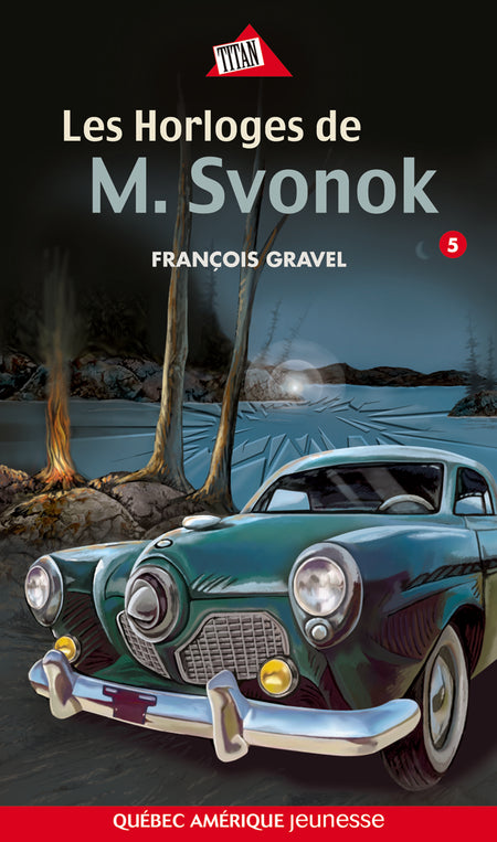 M. Svonok était obsédé par le temps. La preuve, sa maison est remplie de centaines d’horloges. Dans toutes les pièces! Le défunt propriétaire de cette maison que doivent retaper Steve et ses amis était-il un fin collectionneur ou simplement un vieil ermite un peu
dérangé? Nul ne le sait. Une chose est sûre cependant, la maison semble émettre de drôles de vibrations. En effet, depuis leur arrivée, les quatre adolescents sont habités par de curieuses impressions… Souvenirs du passé qui rejaillissent tout à coup, voix d’outre-tombe qui tentent de dicter leur conduite, voyages dans le temps, rien n’est normal ici, au fond des bois. Et cette lueur étrange là-bas, de l’autre côté du lac, d’où peut-elle bien provenir? Il n’y a pourtant pas âme qui vive à des kilomètres à la ronde… Seraient-ils en danger? Devraient-ils fuir ou bien rester?

