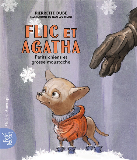 Dame Agatha et Flic, son chihuahua, forment un duo de détectives redoutables !

Ce matin-là, Flic est bouleversé par la nouvelle enquête qu’on leur confie. Loulou, la belle chienne poméranienne, est disparue ! Les avis de recherche dans les rues de la ville montrent bien que d’autres chiens ont aussi subi le même sort ! Les indices s’accumulent, mais Agatha aura besoin d’un appât pour résoudre ce mystère… Flic aura-t-il le courage nécessaire pour découvrir le fin mot de l’histoire ?

