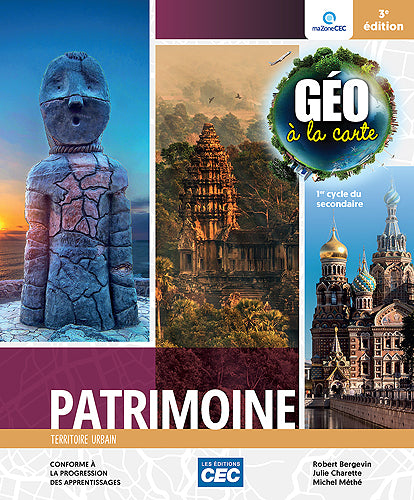 
Géo à la carte secondaire 2, 3e ed. - fascicule patrimoine (9782766217373), Géo à la carte secondaire 2, 3e ed. - fascicule énergétique (9782766217458), Géo à la carte secondaire 2, 3e ed. - fascicule milieu à risque (9782766217618), Géo à la carte secondaire 2, 3e ed. - fascicule autochtone (9782766217694), Géo à la carte secondaire 2, 3e ed. - fascicule industriel (9782766217779), Géo à la carte secondaire 2, 3e ed. - fascicule forestier (9782766218011), Géo à la carte 3e ed. – cartes et croquis (9782766218172)