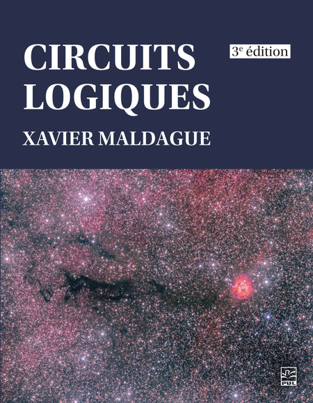 Cette troisième édition de Circuits logiques aborde tous les aspects de l’arithmétique binaire de base aux circuits séquentiels complexes (avec un soupçon de microprogrammation) et est destinée à la clientèle universitaire de premier cycle de génie électrique, de génie informatique, de génie logiciel ou de génie physique qui a dans son programme scolaire un cours de base sur les circuits de base logiques, c’est-à-dire des circuits combinatoires jusqu’aux circuits séquentiels. Elle peut aussi servir à l’enseignement collégial, sans doute en excluant la partie séquentielle et en y ajoutant des notions d’électronique non couvertes ici. D’un format compact, elle sera aisément couverte en un trimestre.
Une foule d’exposés théoriques magistraux et d’expériences pratiques semble être la combinaison pédagogique idéale. Ce livre a été pensé en conséquence. C’est ainsi que chaque partie est très détaillée. L’ajout de problèmes et de démonstrations (par exemple, des simulations) réalisés en classe complétera judicieusement le contenu de ce volume. On favorise d’ailleurs cette approche d’apprentissage par l’exemple dans ce livre où les notions sont très souvent présentées à même les exemples résolus.