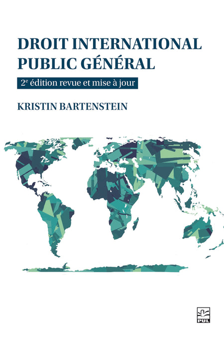 Cet ouvrage propose une synthèse concise du droit international public général contemporain. Il présente les sources du droit international public et leur rapport avec le droit interne canadien ainsi que les sujets du droit international public. Il traite également des régimes juridiques fondamentaux des relations internationales, abordant à ce titre les compétences des États et les immunités, la responsabilité internationale et la protection diplomatique, le règlement pacifique et le règlement non pacifique des différends tels qu’ils sont enchâssés dans le système de sécurité collective de la Charte des Nations Unies. La présentation tient compte de la pratique des États et de la jurisprudence. 
L’ouvrage s’adresse principalement aux étudiants en droit ainsi qu’aux étudiants d’autres disciplines s’intéressant à l’ordre juridique international (science politique, relations internationales, géopolitique) et ne requiert en principe aucune connaissance préalable en droit. Il permet aussi au praticien d’obtenir une vue d’ensemble succincte du droit international public général. 