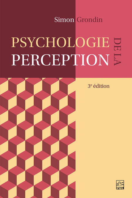 Les mécanismes de la perception sont fascinants et se retrouvent à la base d’une pleine compréhension de l’adaptation à l’environnement. Ils seront expliqués dans cet ouvrage destiné aux étudiants de premier cycle universitaire inscrits dans un programme en psychologie.