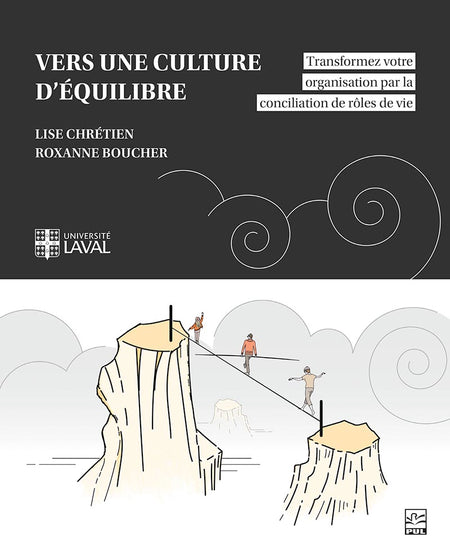 Vers une culture d’équilibre : transformez votre organisation par la conciliation de rôles de vie propose une exploration approfondie de la conciliation de rôles de vie (CRV) en milieu professionnel. Cet ouvrage dépasse la simple conciliation travail-famille pour intégrer des dimensions telles que le bien-être, la flexibilité, l’inclusion et les transformations organisationnelles. Il retrace l’évolution historique et sociale de la CRV, en soulignant les tensions et les possibilités d’enrichissement entre vie personnelle et vie professionnelle. Grâce à une approche holistique et à une démarche stratégique en quatre étapes, accompagnée d’outils concrets et d’exemples inspirants, cet ouvrage guide les décideurs et les gestionnaires dans la construction de milieux de travail équilibrés et performants. 