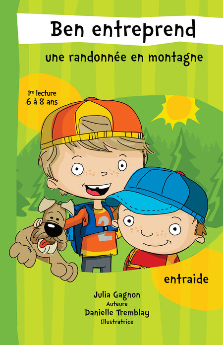 Ben atteint le sommet de la montagne grâce à l'entraide.

La collection Ben entreprend initie vos enfants aux valeurs entrepreneuriales : la créativité, l'autonomie, le sens des responsabilités, le leadership et la solidarité. Des histoires vivantes et faciles à lire pour les 6 à 8 ans grâce à l'identification des sons complexes, à la simplicité du vocabulaire utilisé et à des illustrations explicites. La collection Ben entreprend accompagne vos enfants dans une lecture facile, éducative et fascinante.

À propos du niveau 1 : Les livres comptent de 150 à 200 mots et 24 pages. Les phrases courtes et le choix d’un vocabulaire simple sont adaptés aux lecteurs débutants.