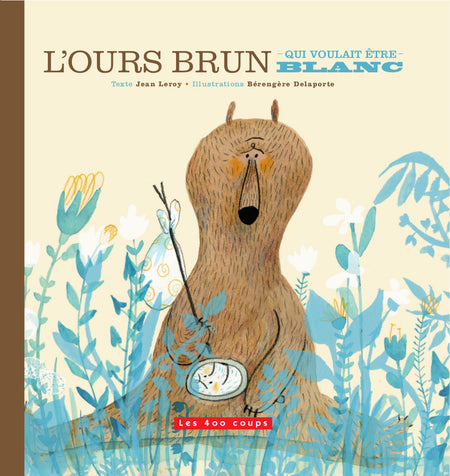 Un ours brun qui, s'ennuyant dans sa forêt, décide de partir à l'aventure. Au bout de plusieurs jours de marche, il arrive au pôle Nord et découvre un monde inconnu. Un territoire où tout est blanc, même les ours... L'ours brun qui voulait être blanc est une fable tendre et humoristique sur la différence et l'acceptation de soi.