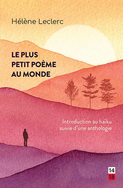 Enrichie de l’expérience personnelle de l’autrice, cette introduction au haïku vous permettra de découvrir ce petit poème d’origine japonaise. Dans un style chaleureux, limpide et coloré, Hélène Leclerc retrace l’histoire du haïku et en expose les principales caractéristiques. En deuxième partie, une anthologie regroupant les textes d’une cinquantaine de haïkistes du Québec et de la francophonie canadienne illustre la richesse et l’étonnante polyvalence du « plus petit poème au monde ».

Le haïku est un minuscule poème, il pourrait se coucher dans le creux de notre main qu’on ne sentirait pas son poids. Il fait parfois penser à l’art miniature, à ces scènes de la vie quotidienne créées à partir de presque rien : des morceaux de bois, des bouts de tissus, un peu de peinture et surtout beaucoup de dextérité. Pour ce qui est du haïku, il s’agit de quelques mots répartis sur trois lignes.

Cet ouvrage s’adresse à des publics de tous âges, notamment aux enseignantes et enseignants qui voudraient initier leurs élèves à ce genre poétique.

Évoluant dans l’univers du haïku depuis près de vingt ans, Hélène Leclerc a publié cinq recueils aux Éditions David. Elle a également codirigé quatre recueils collectifs, dont trois en collaboration avec André Duhaime. Elle partage régulièrement sa passion avec des jeunes en animant des ateliers sur le haïku dans les écoles.

ISBN PDF  9782895979821  | ISBN ePub 9782895979807