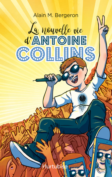 À l’exception de ses verres fumés, rien ne distingue Antoine Collins des autres garçons de son âge. Mais depuis ce fameux jour où tout a basculé pour lui, tous les jeunes (ou presque!) veulent sa photo, son autographe, un câlin, un bisou, un peu beaucoup d’attention… Et les filles crient dès qu’elles le voient:

– HIIIII! C'EST COLLIIIINS!

Une chanson peut-elle vraiment changer une vie? En tout cas, celle de ce garçon a été carrément transformée. Il ne peut plus aller nulle part sans causer de commotion. Se rendre à l’école est devenu une aventure en soi. Et dire que Collins n’en est qu’à ses premiers pas dans le domaine du spectacle!