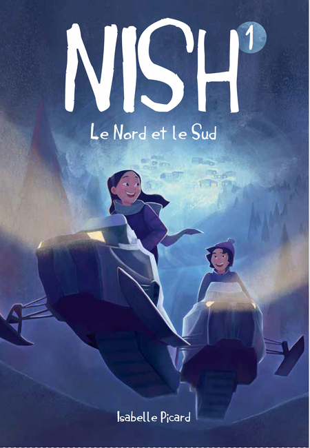 Nish : mot innu qui signifie « deux ». Ce mot est également intimement lié à la facon d’etre autochtone dans toute sa singularité.

Léon et Éloïse ont une vie qui sort de l’ordinaire. D’abord, ils sont jumeaux. Vivre en double, à l’adolescence, ce n’est pas toujours facile. À Matimekush, une communauté innue du Nord du Québec, leur quotidien sera bouleversé pour toujours. Une disparition mystérieuse dans le village les amènera à comprendre la fragilité qui les entoure, le territoire et ses dangers.

En réalisant un travail pour l’école, Éloïse fait une découverte des plus
troublantes. Au gré des discussions avec sa kukum, elle lève le voile
sur l’histoire de son peuple : ses victoires, mais aussi ses batailles
perdues. Éloïse et ses deux meilleures amies feront tout pour faire
connaître ces injustices.

Léon, de son côté, passe tout son temps libre à jouer au hockey. Cependant, sa communauté ne compte pas assez de joueurs pour lui permettre de s’épanouir dans une ligue de haut niveau. Comment prouver à tous qu’il possède le talent d’un grand joueur ?

La vie des jumeaux bascule lorsque leur père apprend qu’il est atteint d’une grave maladie et qu’il doit se faire soigner à Québec, loin, très loin de sa famille : 942 kilomètres au sud, pour être exact. Léon et Éloïse sauront-ils s’unir pour traverser cette épreuve ?
