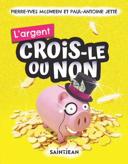 La collection québécoise qui te dit TOUT, TOUT, TOUT sur tout plein de sujets !

 

Arke. Bizarre. Sérieux ? Trop cool !

 

Ce livre est pour toi !

 

Dans ces pages, tu apprendras tout plein de choses sur l’argent.

 

Des trucs surprenants, des infos scientifiques utiles (ou complètement superflues),

des anecdotes historiques souvent drôles, des records, des réponses à toutes

les questions, pertinentes ou pas du tout, que tu t’es toujours posé sur les os !

 

Savais-tu que tu pouvais aller en prison pour avoir détruit de l’argent ?

Pourquoi tu ne peux pas avoir de bitcoins dans ta tirelire ?

Que veut dire l’expression « coûter la peau des fesses » ?

Connais-tu la plus célèbre voleuse de banques du Québec ?

Savais-tu que l’argent peut rendre malade ?

 

Vas-y plonge ! Mais tiens bien ton portefeuille…

T’auras jamais eu autant de plaisir à lire un livre, promis juré !