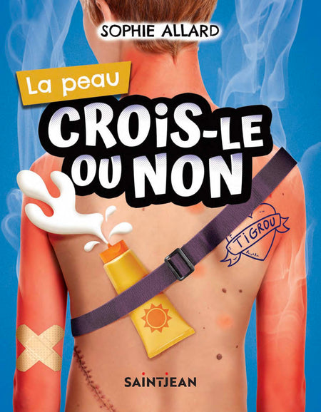 La collection québécoise qui te dit TOUT, TOUT, TOUT sur tout plein de sujets !

Arke. Bizarre. Sérieux ? Trop cool !

 

Ce livre est pour toi !

 

Dans ces pages, tu apprendras tout ce qu’il faut savoir sur la peau.

Des trucs surprenants, des infos scientifiques utiles (ou complètement superflues),

des anecdotes historiques souvent drôles, des records, des réponses à toutes

les questions, pertinentes ou pas du tout, que tu t’es toujours posées sur la peau !

 

Savais-tu que tu changeras de peau environ 1200 fois dans ta vie ?

Que la bave d’escargot peut avoir des effets magiques sur la peau?

Connais-tu l’homme à la peau élastique?

Pourquoi greffe-t-on à certaines personnes de la peau de poisson?

Pourquoi les couleurs de peau existent-elles ?

 

Vas-y plonge ! Mais sans y laisser ta peau…

T’auras jamais eu autant de plaisir à lire un livre, promis juré !