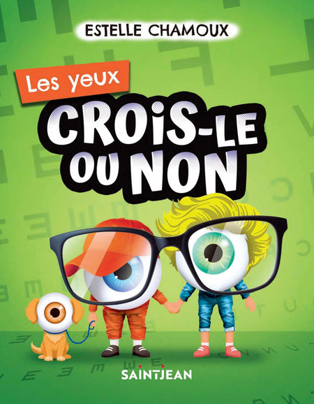 La collection CROIS-LE OU NON est une idée originale de Sophie Allard

La collection québécoise qui te dit TOUT, TOUT, TOUT sur tout plein de sujets !
Ah ouain ? Bizarre. Sérieux ? Trop cool !
Ce livre est pour toi !
 
Dans ces pages, tu apprendras tout ce qu’il faut savoir sur les yeux.
Des trucs surprenants, des infos utiles (ou complètement superflues), des anecdotes historiques souvent drôles, des records, des réponses à toutes les questions, pertinentes ou pas du tout, que tu t’es toujours posées sur les yeux !
Crois-le ou non, on cligne des yeux presque 30 000 fois par jour!
Savais-tu que tes yeux voient tout à l’envers et que c’est ton cerveau qui remet l’image dans le bon sens?
Les chiens nous manipulent-ils avec leurs yeux ?
Pourquoi la plupart des gens pleurent quand ils coupent des oignons?
C’est quoi le daltonisme?
 
Une foule de données et d’infos sur les yeux.
Le genre de livre qui t’en met… plein la vue!