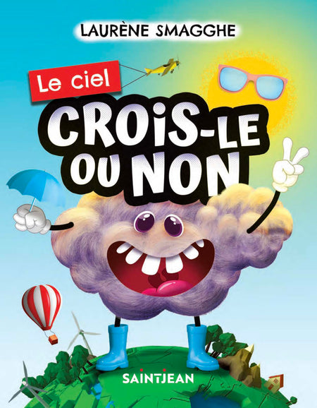 La collection québécoise qui te dit TOUT, TOUT, TOUT sur tout plein de sujets !
Ah ouain ? Bizarre. Sérieux ? Trop cool !
Ce livre est pour toi !

 

Dans ces pages, tu apprendras tout ce qu’il faut savoir sur le ciel.

Des trucs surprenants, des infos utiles (ou complètement farfelues !), des anecdotes historiques souvent drôles, des records et des réponses à toutes les questions que tu t’es toujours posées sur le ciel !

Sais-tu pourquoi, le matin ou le soir, le ciel est parfois orange, rose ou rouge ?
Comment les montgolfières s’élèvent-elles dans le ciel ?
Combien pèse un nuage ?
Savais-tu que les vents d’une tornade peuvent attendre 500 km/h ?

Une tonne de données et d’infos sur le ciel.

Un livre qui te donne une bonne raison d’avoir la tête dans les nuages !

La collection CROIS-LE OU NON est une idée originale de Sophie Allard