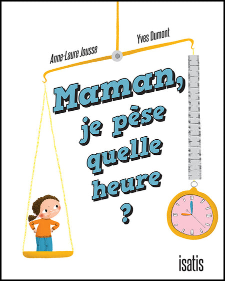 Que peut-on mesurer? Comment et avec quels instruments? À quoi ça sert? Autant de questions que se posent les enfants sur les chiffres, les unités et les instruments…

Voici un documentaire qui explique sous forme de bande dessinée les notions de mesure aux jeunes lecteurs.

Soutenus par l’humour qui caractérise Yves Dumont, les mots d’Anne-Laure Jousse expliquent en détail comment calculer le poids d’un éléphant ou la contenance d’une baignoire. L’auteure nous dit si on doit plutôt utiliser un mètre ou une toise pour mesurer sa taille, si on peut compter le nombre de pas qui nous séparent de New York, ou encore si on peut lire l’heure sur un thermomètre et aussi à quoi servent les calendriers!

Mots-clés : documentaire, mesure, poids, quotidien, science et technologie.