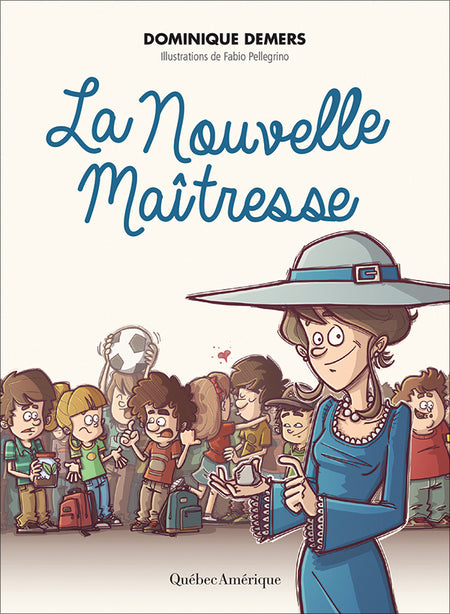 Faites la connaissance de Mademoiselle Charlotte avec cette nouvelle édition toute illustrée en couleur de La Nouvelle Maîtresse. Un livre qui donne le goût de la lecture!

Ce matin-là, toute la classe était silencieuse. On aurait entendu un petit pois rouler sur le plancher. Puis dans le corridor, clop… clop… clop… un drôle de bruit de pas. Soudain, la porte s’est ouverte et une étrange vieille dame avec un drôle de chapeau est apparue. C’était elle : Charlotte l’échalote, notre nouvelle maîtresse.

Cette enseignante bizarre se confie à un caillou, nous fait mesurer la classe avec des spaghettis et n’aime pas les dictées. Ça ne plaît pas tellement au directeur de l’école ni à nos parents qui souhaitent la renvoyer. Mais peut-on laisser partir aussi facilement un professeur qui nous lit des histoires d’une telle manière qu’on croit vivre ce qu’elle raconte?