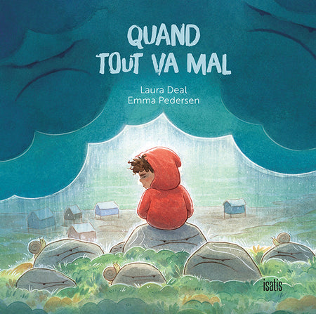 Un jeune garçon vit une journée bien sombre sur son île dans la toundra. Tout va mal dans sa tête. Il est de mauvaise humeur et tout lui paraît AFFREUX. Il fait gris, les berges sont boueuses et les rochers dégoûtants. Même les poissons sont hideux ! Mais lorsqu’il ferme les yeux… le bruit des vagues lui rappelle de respirer, les étoiles de mer brillent de mille feux et ce paysage qu’il considérait repoussant est maintenant merveilleux et vivant, vibrant de musique et de beauté.

« Et à ce moment bien précis, je ne peux m’empêcher de SOURIRE… Autour de moi, il n’y a plus rien de moche du tout ! »